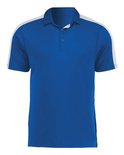 Augusta Sportswear Two-Tone Vital Polo 5028 Royal/ White