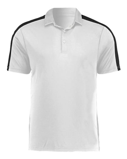 Augusta Sportswear Two-Tone Vital Polo 5028 White/ Black