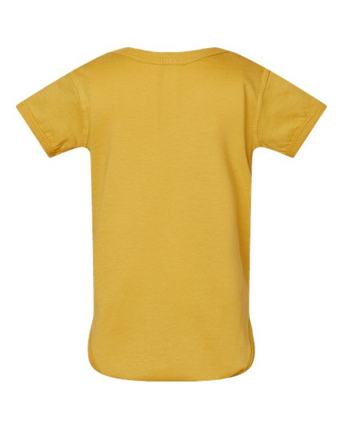 Rabbit Skins Infant Fine Jersey Bodysuit 4424 Mustard