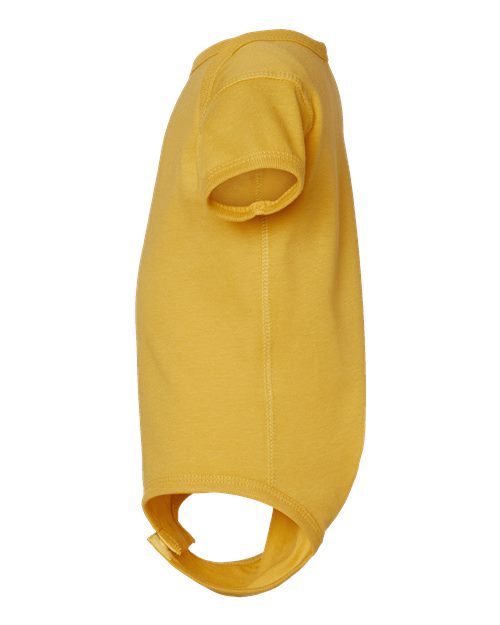 Rabbit Skins Infant Fine Jersey Bodysuit 4424 Mustard