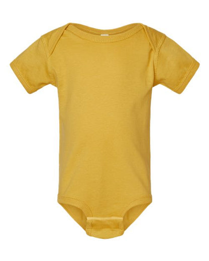 Rabbit Skins Infant Fine Jersey Bodysuit 4424 Mustard