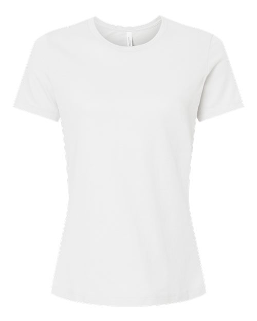 BELLA + CANVAS Women’s Relaxed Fit Heather CVC Tee 6400CVC Custom Embroidered Business Logo