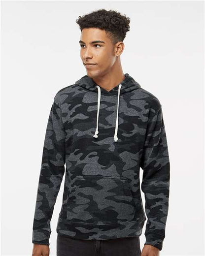 J. America Men's Triblend Fleece Hooded Sweatshirt 4250