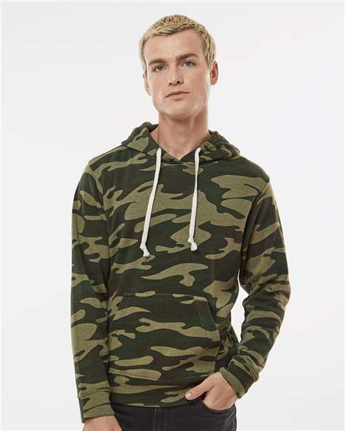 J. America Men's Triblend Fleece Hooded Sweatshirt 4250