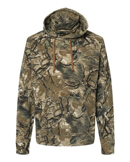 J. America Gaiter Fleece Hooded Sweatshirt 8879