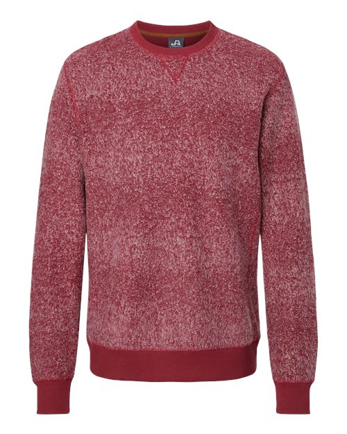 J. America Aspen Fleece Crewneck Sweatshirt 8712