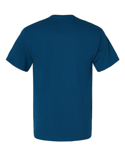 Champion Short Sleeve T-Shirt T425 Late Night Blue Custom Embroidered Business Logo