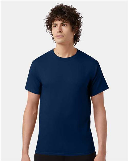 Custom Embroidered  Champion Short Sleeve T-Shirt T425 Late Night Blue