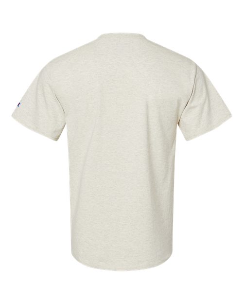 Champion Short Sleeve T-Shirt T425 Navy Custom Embroidered Business Logo