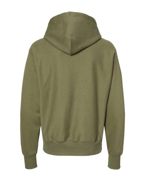 Champion Reverse Weave® Hooded Sweatshirt S101 Custom Embroidered Business Logo