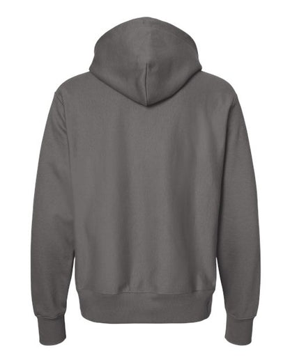 Champion Reverse Weave® Hooded Sweatshirt S101 Custom Embroidered Business Logo