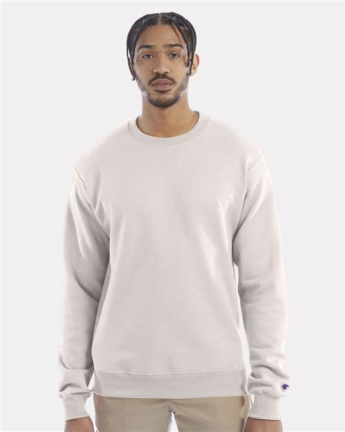 Custom Embroidered  Champion Powerblend® Crewneck Sweatshirt S600 Body Blush