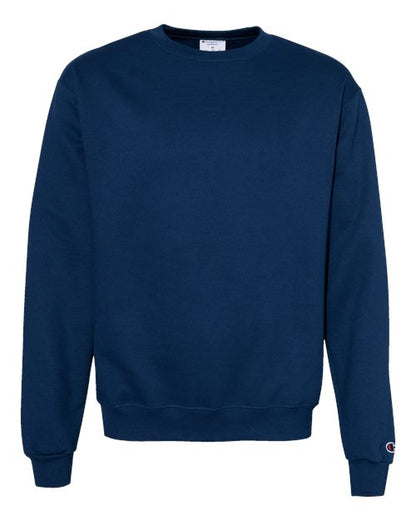 Champion Powerblend® Crewneck Sweatshirt S600 Gold Glint Custom Embroidered Business Logo