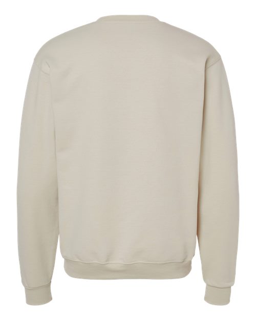 Champion Powerblend® Crewneck Sweatshirt S600 Sand Custom Embroidered Business Logo