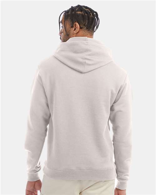 Champion Powerblend® Hooded Sweatshirt S700 Body Blush Custom Embroidered Business Logo