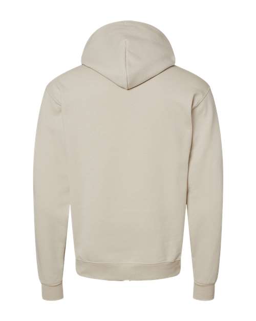 Champion Powerblend® Hooded Sweatshirt S700 Sand Custom Embroidered Business Logo