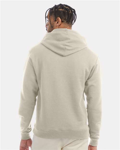 Champion Powerblend® Hooded Sweatshirt S700 Sand Custom Embroidered Business Logo