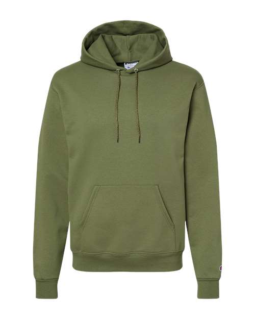 Champion Powerblend® Hooded Sweatshirt S700 Fresh Olive Custom Embroidered Business Logo
