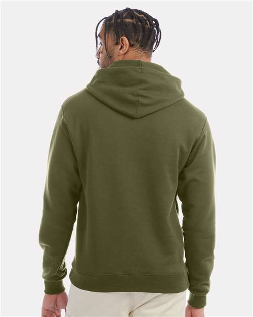 Champion Powerblend® Hooded Sweatshirt S700 Fresh Olive Custom Embroidered Business Logo