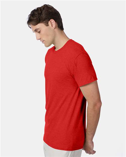 Hanes Perfect-T Triblend T-Shirt 42TB Poppy Red Heather