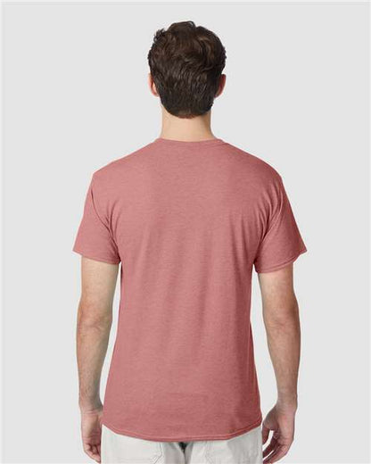 Hanes Perfect-T Triblend T-Shirt 42TB Mauve Heather
