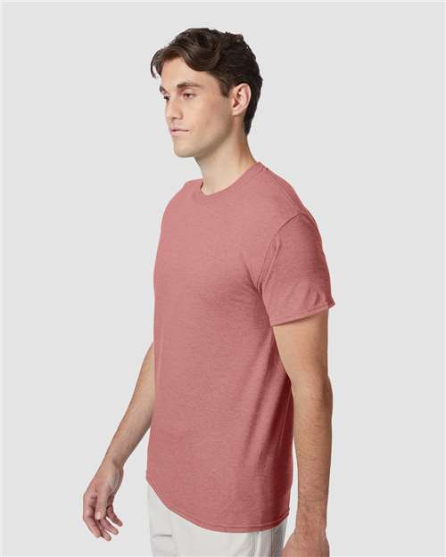 Hanes Perfect-T Triblend T-Shirt 42TB Mauve Heather