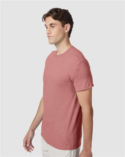 Hanes Perfect-T Triblend T-Shirt 42TB Mauve Heather