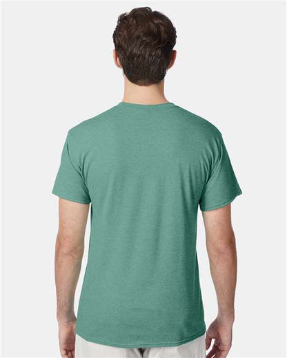 Hanes Perfect-T Triblend T-Shirt 42TB Green Clay Heather