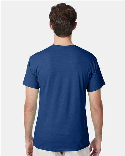 Hanes Perfect-T Triblend T-Shirt 42TB Regal Navy Heather