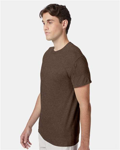 Hanes Perfect-T Triblend T-Shirt 42TB Dark Chocolate Heather