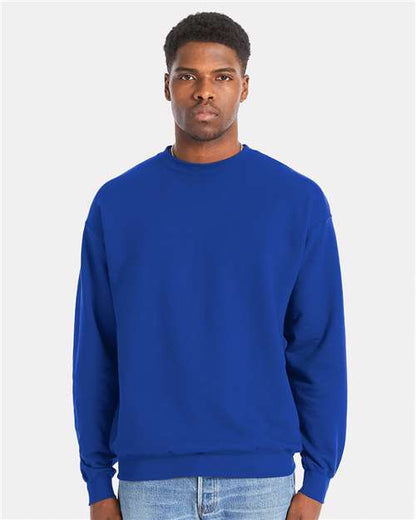 Custom Embroidered  Hanes Perfect Fleece Crewneck Sweatshirt RS160  