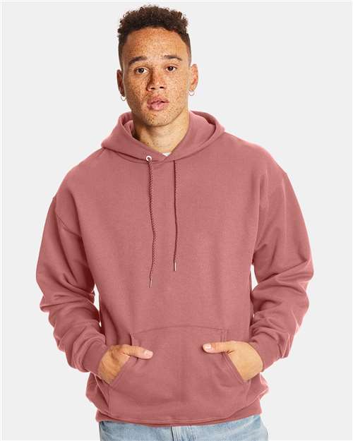 Custom Embroidered  Hanes Ultimate Cotton® Hooded Sweatshirt F170 Mauve