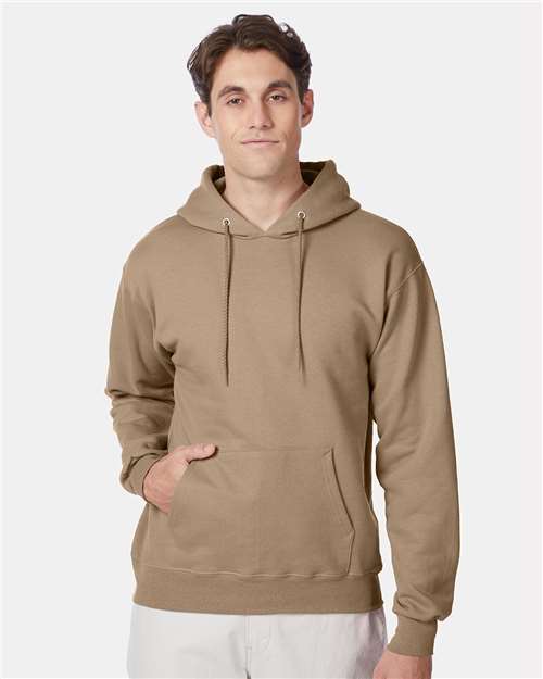Custom Embroidered  Hanes Ultimate Cotton® Hooded Sweatshirt F170 Pebble