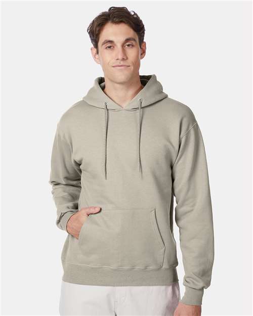 Custom Embroidered  Hanes Ultimate Cotton® Hooded Sweatshirt F170 Sand