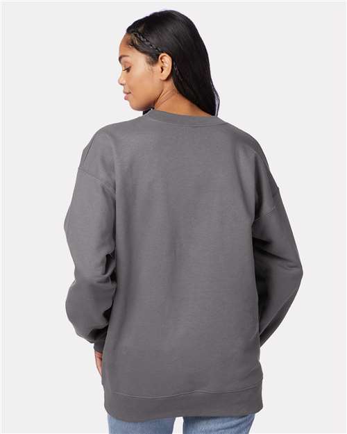 Hanes Ultimate Cotton® Crewneck Sweatshirt F260 Smoke Grey