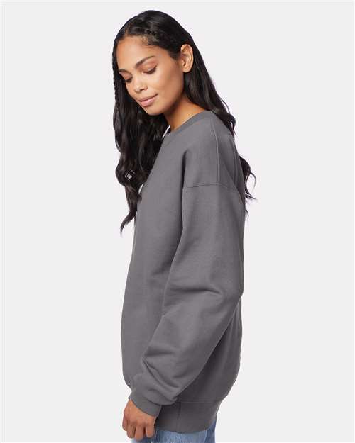 Hanes Ultimate Cotton® Crewneck Sweatshirt F260 Smoke Grey