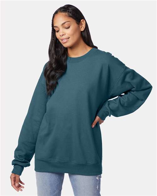 Custom Embroidered  Hanes Ultimate Cotton® Crewneck Sweatshirt F260 Cactus