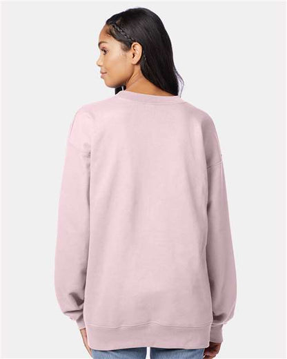 Hanes Ultimate Cotton® Crewneck Sweatshirt F260 Pale Pink
