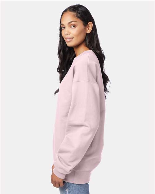 Hanes Ultimate Cotton® Crewneck Sweatshirt F260 Pale Pink
