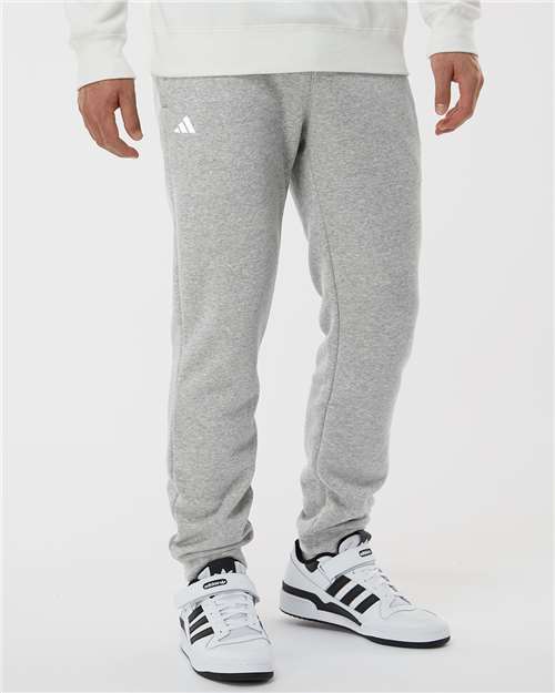 Adidas Fleece Joggers A436 Custom Embroidered Business Logo