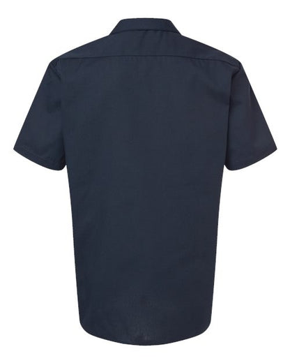 Dickies Industrial Short Sleeve Work Shirt - Tall Sizes S535T Custom Embroidered Business Logo
