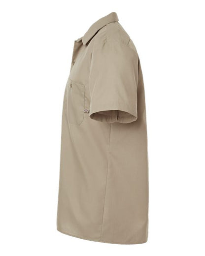 Dickies Industrial Short Sleeve Work Shirt - Tall Sizes S535T Custom Embroidered Business Logo