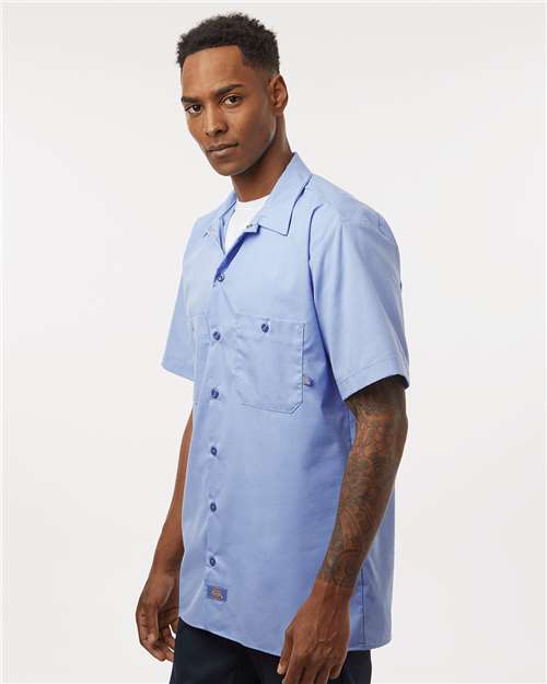 Dickies Industrial Short Sleeve Work Shirt - Tall Sizes S535T