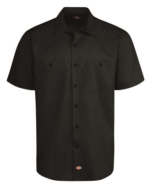 Dickies Industrial Worktech Ventilated Short Sleeve Work Shirt - Tall Sizes LS51T Custom Embroidered Business Logo