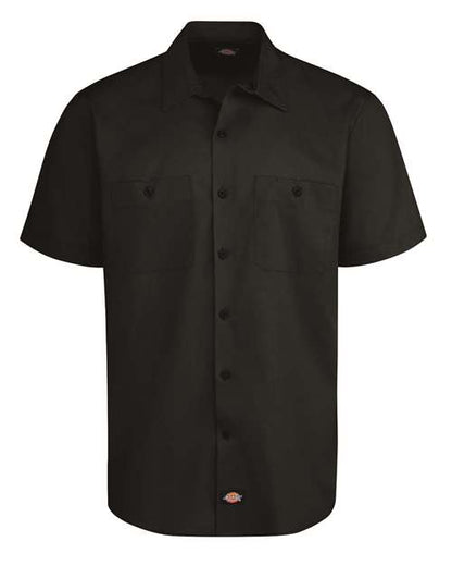 Dickies Industrial Worktech Ventilated Short Sleeve Work Shirt - Tall Sizes LS51T Custom Embroidered Business Logo