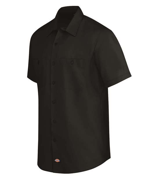 Dickies Industrial Worktech Ventilated Short Sleeve Work Shirt - Tall Sizes LS51T Custom Embroidered Business Logo