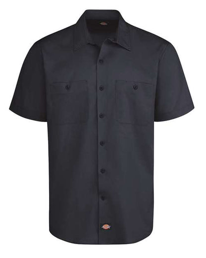 Dickies Industrial Worktech Ventilated Short Sleeve Work Shirt - Tall Sizes LS51T Custom Embroidered Business Logo