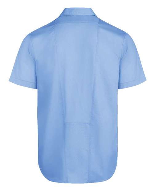 Custom EmbroideredDickies Men's Tall Industrial Worktech Ventilated Short Sleeve Work Shirt 10339 Light Blue