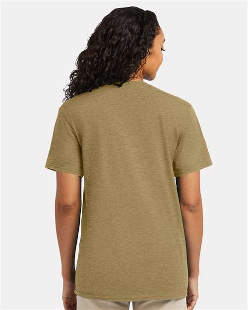 Hanes Perfect-T T-Shirt 4980 Brown Sugar Heather