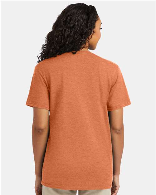 Hanes Perfect-T T-Shirt 4980 Pumpkin Heather